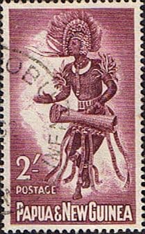 Papua New Guinea 1961 Dancers SG 31 Fine Used