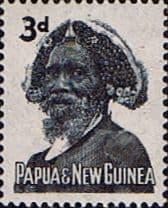 Papua New Guinea 1961 Tribal Elder SG 29 Fine Mint