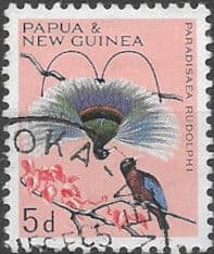 Papua New Guinea 1964 Birds SG 63 Fine Used