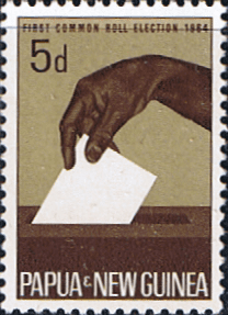 Papua New Guinea 1964 Common Roll Elections SG 55 Fine Mint