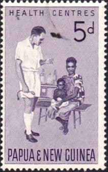 Papua New Guinea 1964 Health Services SG 57 Fine Used