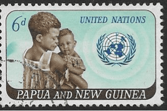 Papua New Guinea 1965 U.N.O. SG 79 Fine Used