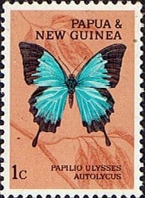Papua New Guinea 1966 Butterflies SG 82 Fine Mint