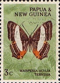 Papua New Guinea 1966 Butterflies SG 83 Fine Used