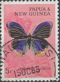 Papua New Guinea 1966 Butterflies SG 85 Fine Used