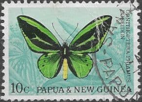 Papua New Guinea 1966 Butterflies SG 86 Fine Used