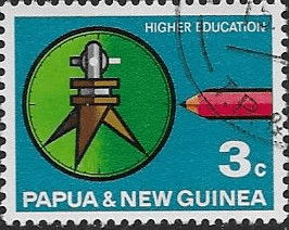 Papua New Guinea 1967 Higher Education SG 105 Fine Used
