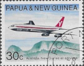 Papua New Guinea 1970 Native Air Services SG 182 Fine Used