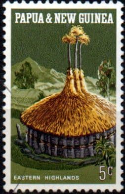 Papua New Guinea 1971 Native Dwellings SG 191 Fine Used