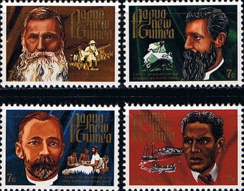 Papua New Guinea 1972 Christmas Set Fine Used