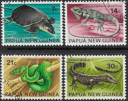 Papua New Guinea 1972 Fauna Conservation Set Fine Used