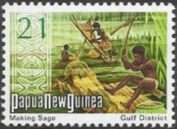 Papua New Guinea 1973 Making Sago SG 252 Fine Mint