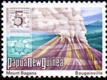 Papua New Guinea 1973 Mount Bagana SG 243 Fine Mint