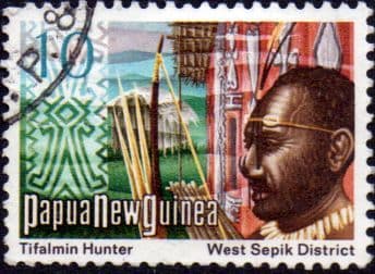 Papua New Guinea 1973 Tifalmin Hunter SG 248 Fine Used