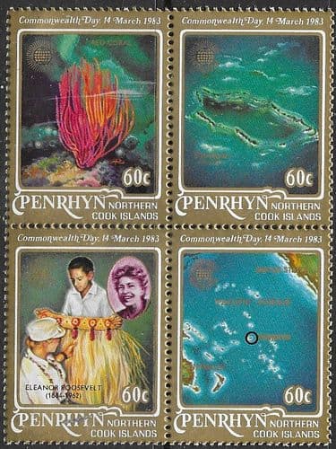 Penrhyn Island 1983 Commonwealth Day Set Fine Mint
