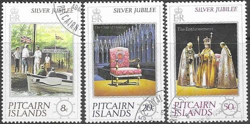 Pitcairn Island 1977 Royal Silver Jubilee Set Fine Used
