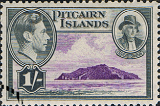 Pitcairn Islands 1940 Fletcher Christian SG 7 Fine Used