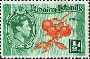 Pitcairn Islands 1940 Fruit SG 1 Fine Mint
