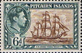 Pitcairn Islands 1940 HMS Bounty SG 6 Fine Mint
