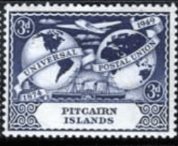 Pitcairn Islands 1949 Universal Postal Union SG 14 Fine Mint