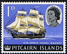 Pitcairn Islands 1964 SG 37 HMS Bounty Fine Mint