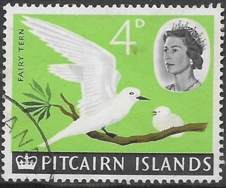 Pitcairn Islands 1964 SG 40 White Tern Fine Used