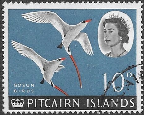 Pitcairn Islands 1964 SG 43 Red-tailed tropic birds Fine Used