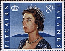 Pitcairn Islands 1964 SG 48 Queen Elizabeth Fine Mint