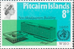 Pitcairn Islands 1966 World Health Organisation SG 59 Fine Mint