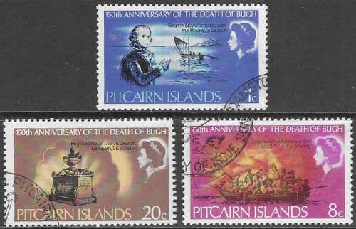 Pitcairn Islands 1967 Admiral Bligh Set Fine Used