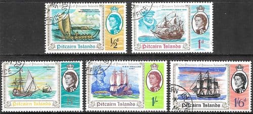 Pitcairn Islands 1967 Bicentenary of Discovery Set Fine Used