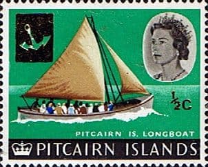 Pitcairn Islands 1967 SG 69 Longboat Decimal Fine Mint