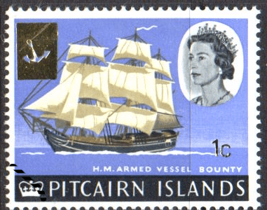 Pitcairn Islands 1967 SG 70 HMS Bounty Fine Used