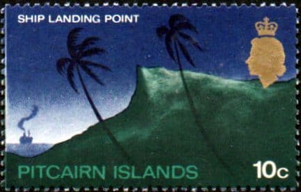 Pitcairn Islands 1969 Ship Landing Point SG101 Fine Mint