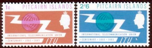 Pitcairn Islands International Telecommunication Union Set Fine Mint
