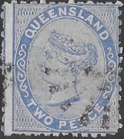 Queensland 1879 Queen Victoria SG 139 Fine Used