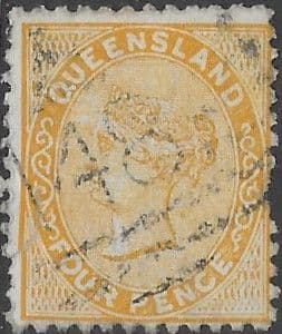 Queensland 1879 Queen Victoria SG 141 Fine Used