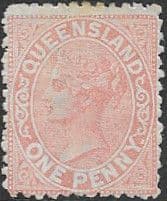 Queensland 1882 Queen Victoria SG 166 Fine Used