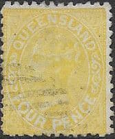Queensland 1882 Queen Victoria SG 169 Fine Used