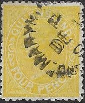Queensland 1890 Queen Victoria SG 193 Fine Used