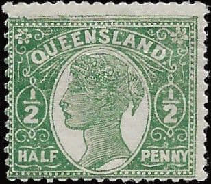 Queensland 1896 Queen Victoria SG 223 Fine Mint
