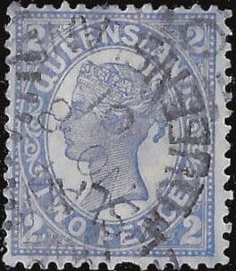 Queensland 1897 Queen Victoria SG 234 Fine Used