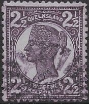 Queensland 1897 Queen Victoria SG 238 Fine Used