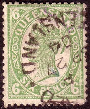 Queensland 1897 Queen Victoria SG 250 Fine Used