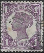 Queensland 1897 Queen Victoria SG 253 Fine Used