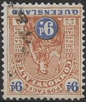 Queensland 1903 Queen Victoria SG 266 iw Fine Used