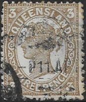 Queensland 1907 Queen Victoria SG 291 Fine Used