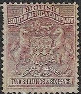 Rhodesia 1892 British South Africa Company SG 6 Fine Mint