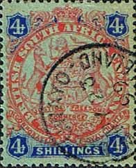 Rhodesia 1896 British South Africa Company SG 37 Fine Used