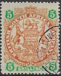 Rhodesia 1896 British South Africa Company SG 49 Fine Used